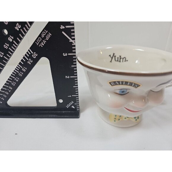 Vintage 1996 Mrs Baileys Irish Cream Yum Winking Lady Face Coffee Mug. - Picture 8 of 9